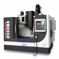 3 Axis VMC Machining Center 800x500x600mm Travel BT40 Spindle