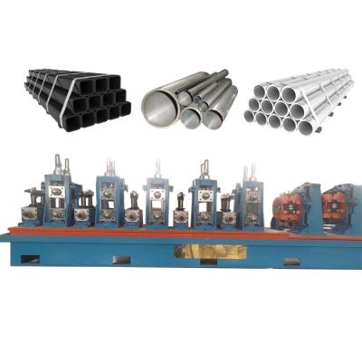 Linha de produção laminada ERW da tubulação de aço carbono do soldador 1.2-4.0mm 76