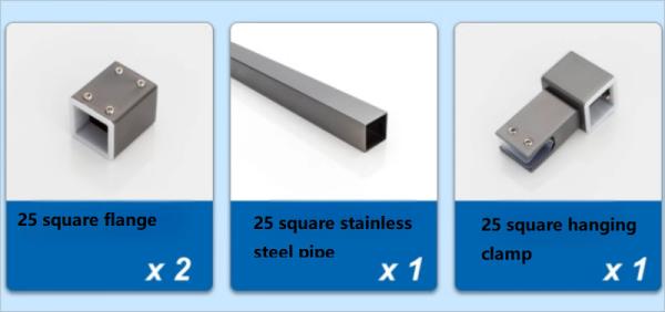 Customizable Shower Door Wall Profile Rustproof Bathtub Sliding Door Frame