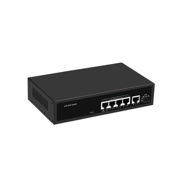 48V Poe Standard 4 Ports Gigabit Poe Switch, 65W Poe Power