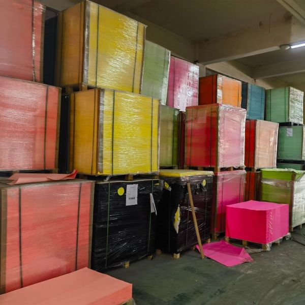 Bright Color Paper Cardboard A4 Size Colored Paper Sheets Bristol Board