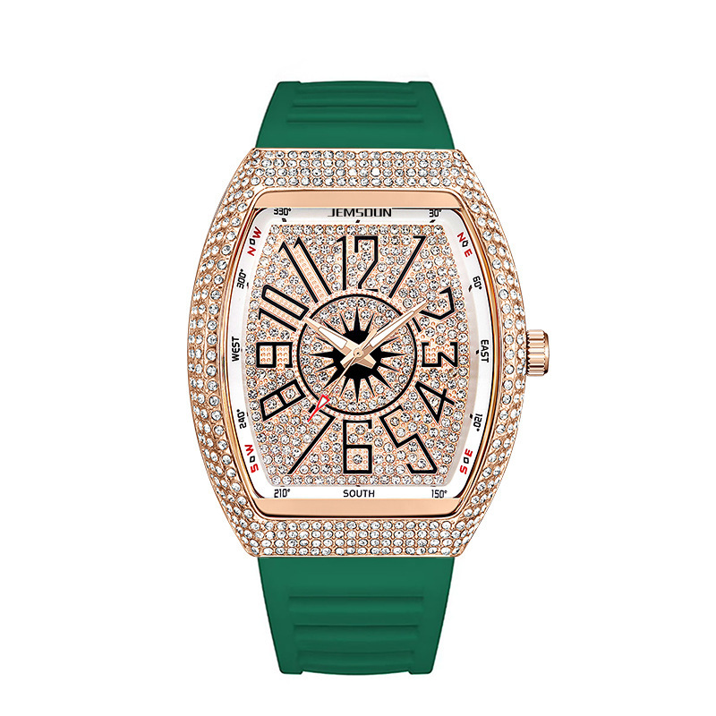 Lightweight Traditional Business Wristwatch Featuring Slim Profile and Genuine Leather Band Perfect for Corporate Meetings