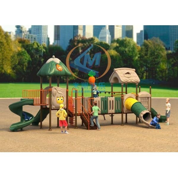Land Park Outdoor Playground Equipment Durable For Private Usage