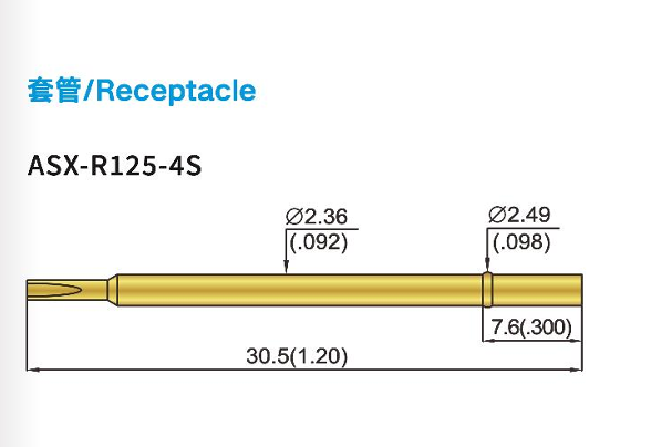 
Factory direct price spring test pin probes