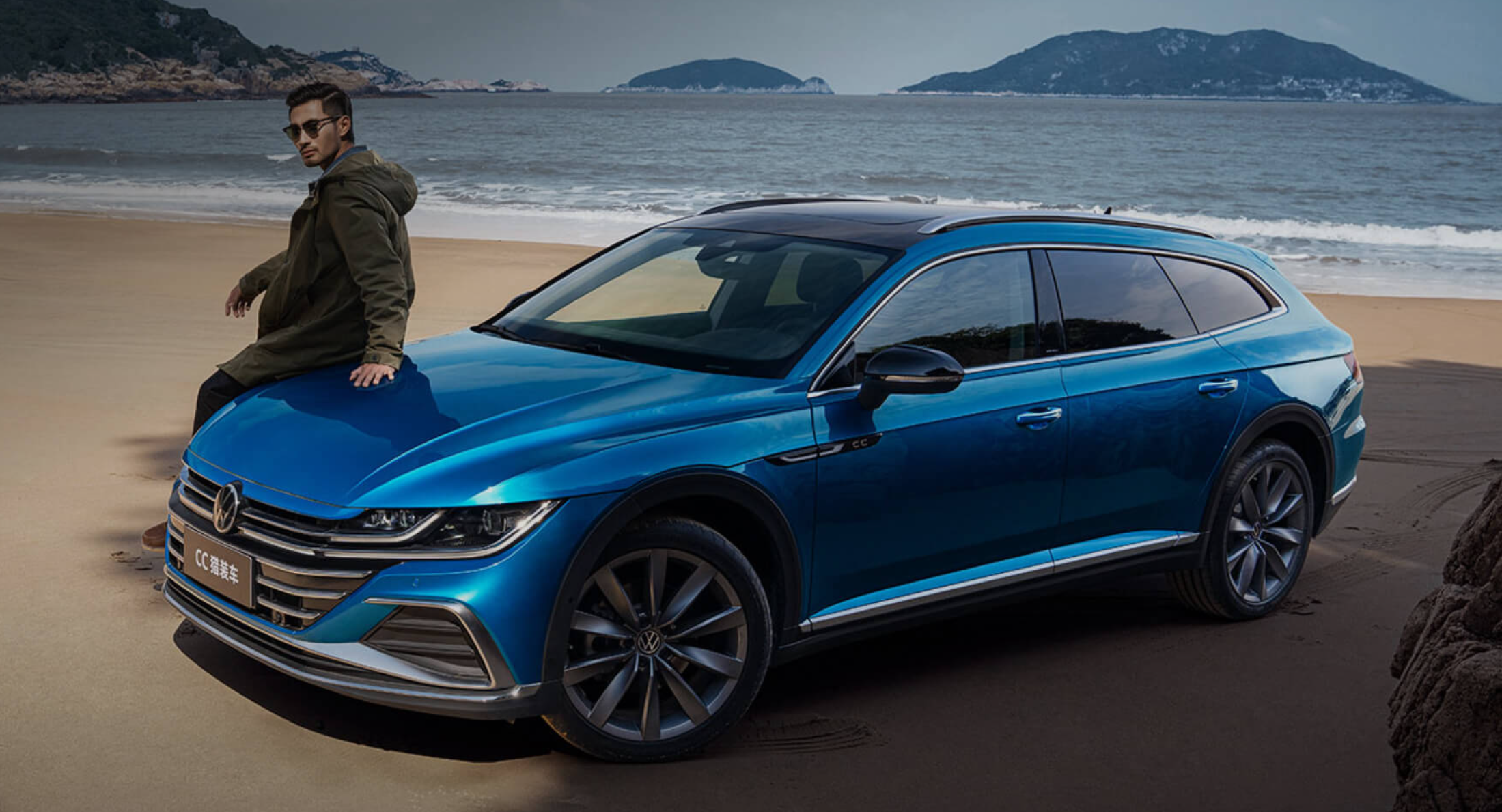 Vehículo de caza Volkswagen CC de gama ultra alta 2024 alemán clásico