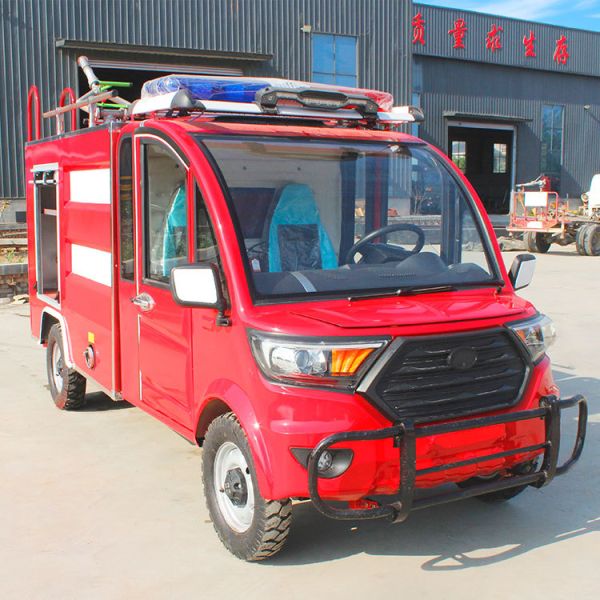 New Mini Electric Fire Fighting Truck 2 Seats Fire Fighting Truck Price