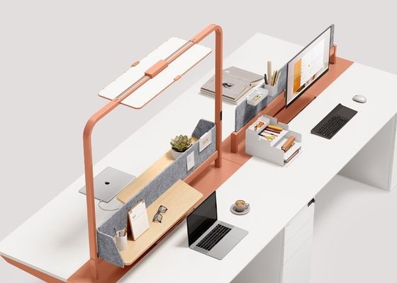 Lido Pro-Desks Aluminum-frame Workstation with Functional Beam and Multiple Color Options