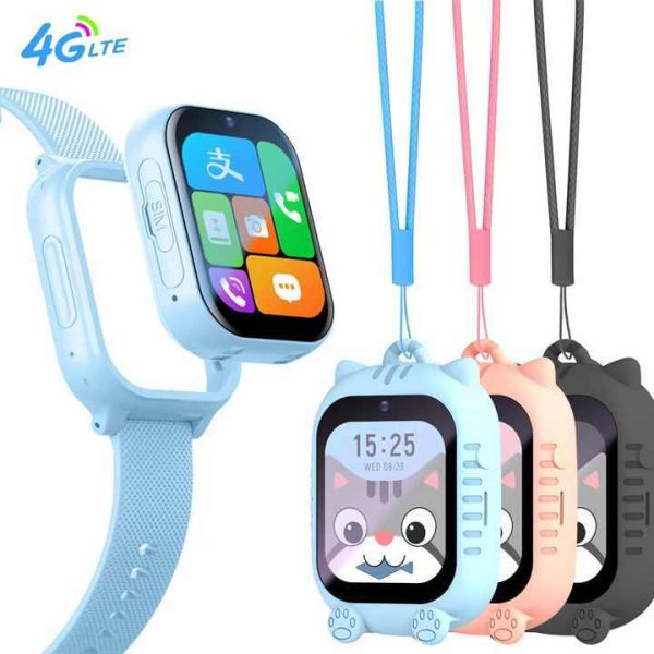 K26h 4G GPS Kids Smart Watch 1.83 IPX7 Waterproof HD Voice Video Call WIFI SOS for Kid 700mAh Detachable Case K