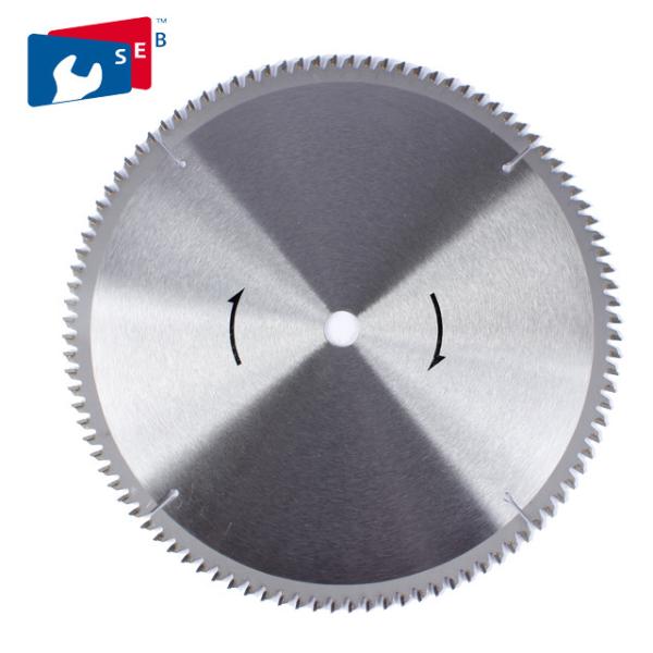 2 Mm Thickness TCT Saw Blade , 100T Circular Saw Blades For Wood Cutting
