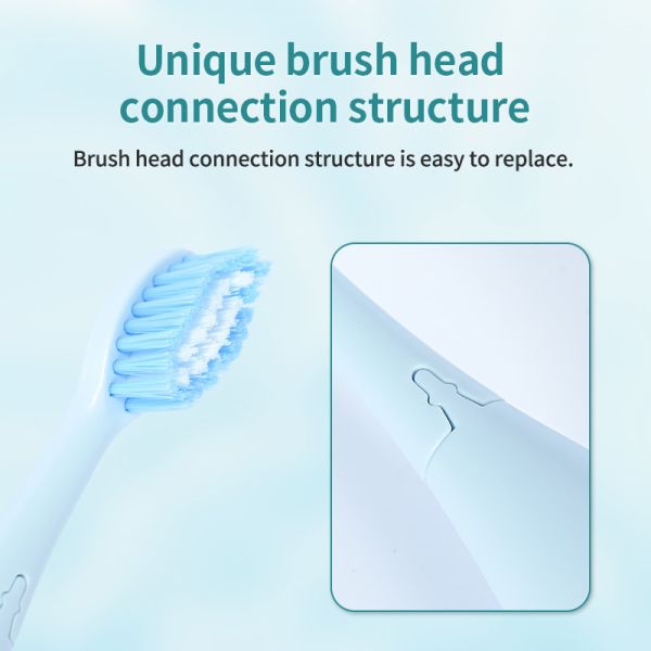 IPX8 Electric Rechargeable Toothbrush With Lithium Battery 500mAh
