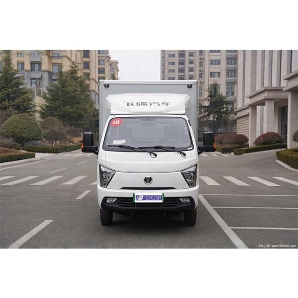 FeiDi Pure Electric Light Box Truck cerrado con 260km de alcance 4010*1750*380mm 2 asientos