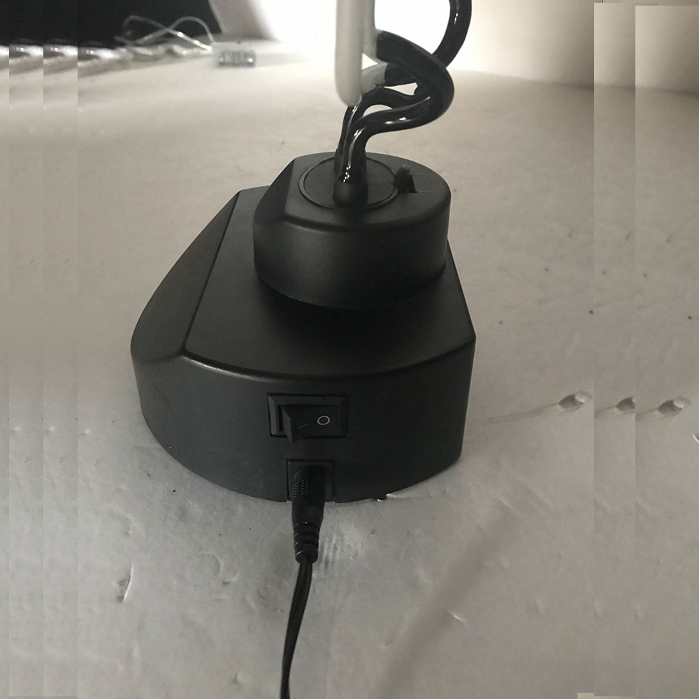 трубопровод 12V 500mA стекла неоновой вывески лампы стола неонового света 12x8