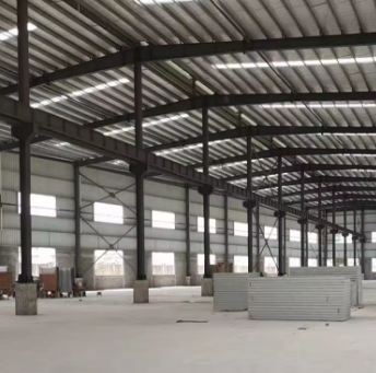 Steel Frame Building Big Steel Structure Warehouse Storage and Facilities Price Low Cost Commercial Industrial Pre Engineering Prefab Modern Design High Quality Steel Plants