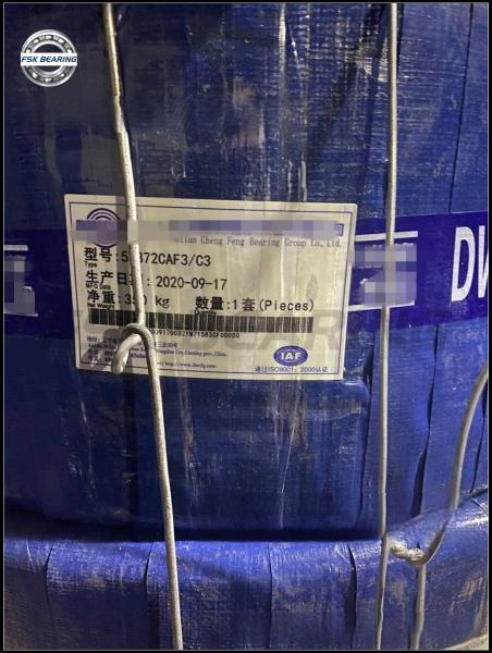 Brass Cage 53864CAF3 C3 53872CAF3 C3 Self-aligning Spherical Roller Bearing