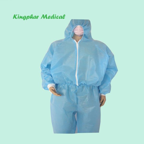 Non sterile coverall Surgical Disposables Non Woven Coverall Surgical Gown PP SMS Coverall Medical Gowns for Doctors
