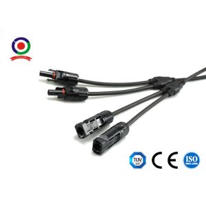 Соединитель ветви 2 до 1 кабеля y DC 16AWG 14AWG солнечный