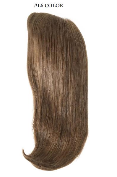 100% RAW Cuticle Remy Human Hair Medical Grade Toupee Mono Top Ladies Wigs Mix Color Wigs for Cancer And Alopecia Patients