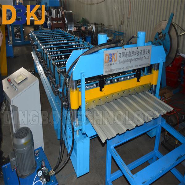 Colored Steel Plate Metal Roofing Roll Former Galvanized Board