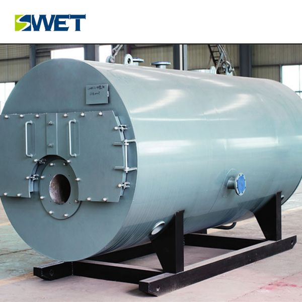 Simple Structure Natural Gas Steam Boiler Low Noise Quick Installation