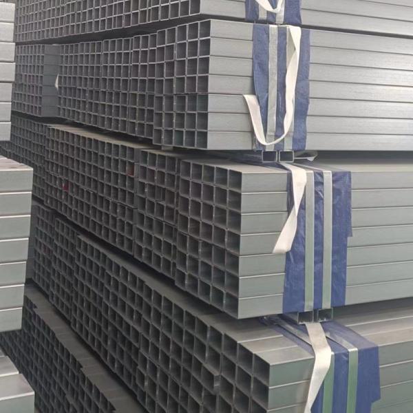 Rustproof Malleable Heat Conductivity Silver Zinc Magnesium Alloy Aluminum Square Tube Mg Zn Al Square Pipe