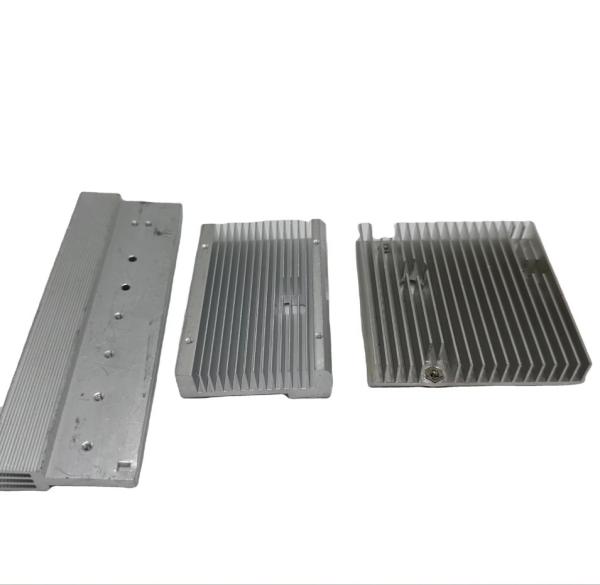 Industrial Large Extruded Aluminum Heatsinks Profile CNC Machining