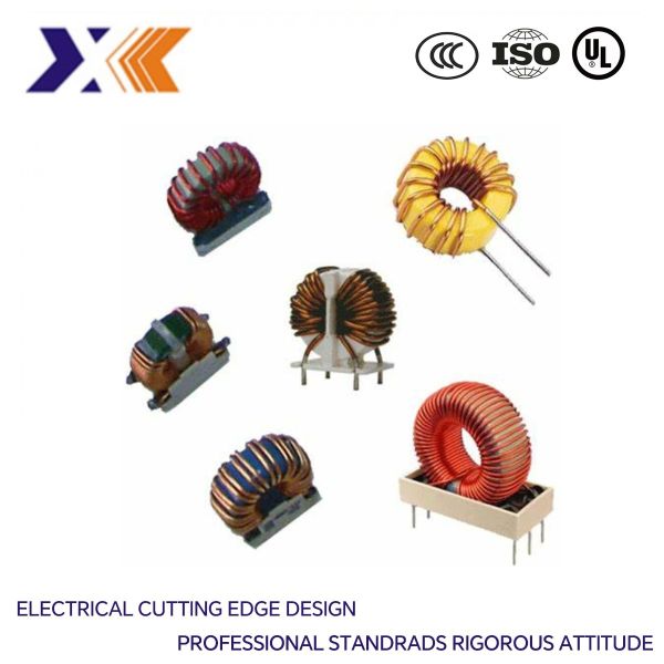 Temperature Radial Choke Coil Inductor without Shrinkable Tube for Custom Inductance