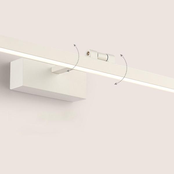 LED Bathroom Vanity Lighting Fixtures Long Shade Stainless Steel Bath Mirror Lamp(WH-MR-49)