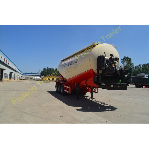 Tri Axle Bulk Cement Tanker Trailer, cement bulker for powder carrier
