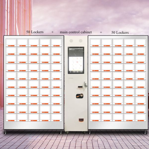 Wifi 4G Network Non Refrigerated Locker Vending Machine Combination Vending Machine