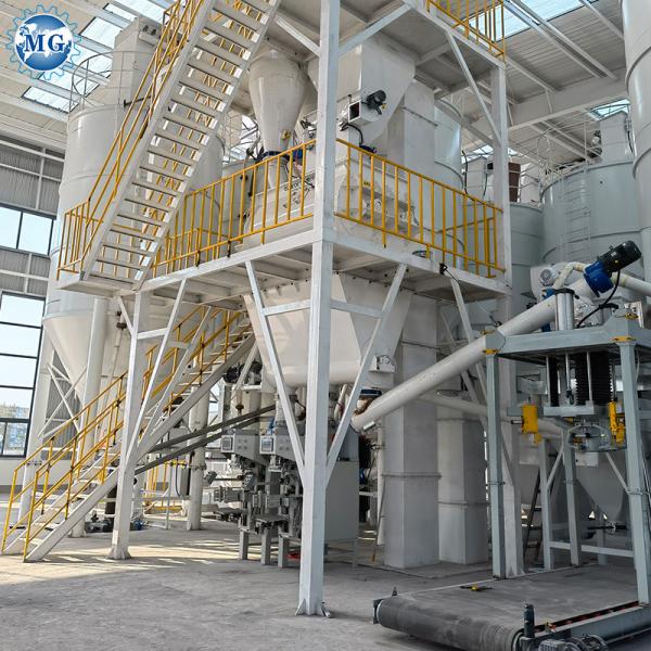 Full Automatic Sand Cement Powder Mixing Tile Grout Tile Adhesive Dry Mix Plant