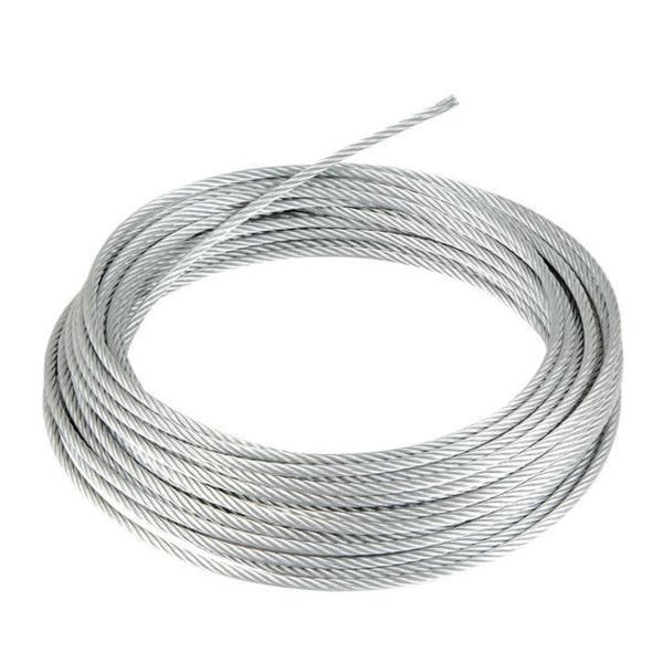 1/8 3/16 1/4 T316 Aircraft Cable 500FT 1000FT Steel Cable 1x19 7x7 7x19 Stainless Steel Wire Rope for Deck Railing