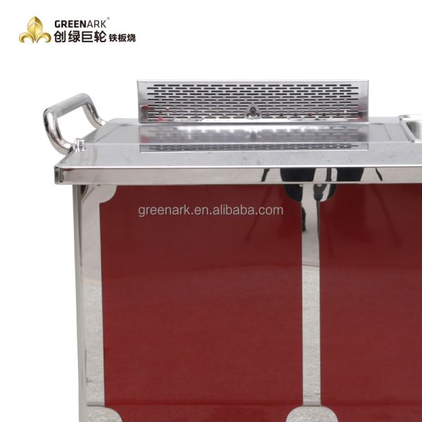 Commercial Restaurant Equipment Gas/induction Electric Griddles Grill Mobile Teppanyaki Table