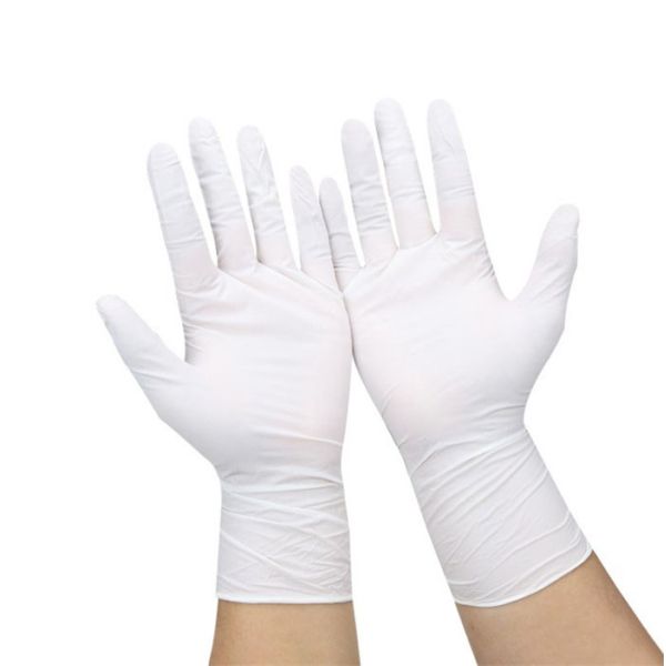 Lightweight Free Vinyl 100pcs/Box Disposable Protective Latex Gloves