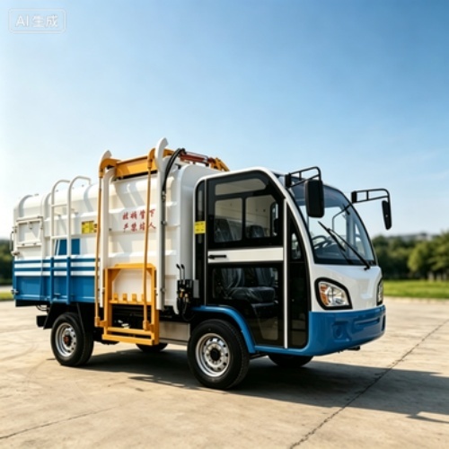 Electric Hydraulic Bin‑Lifter Garbage Transfer Truck For Residential Community & Property Sanitation
