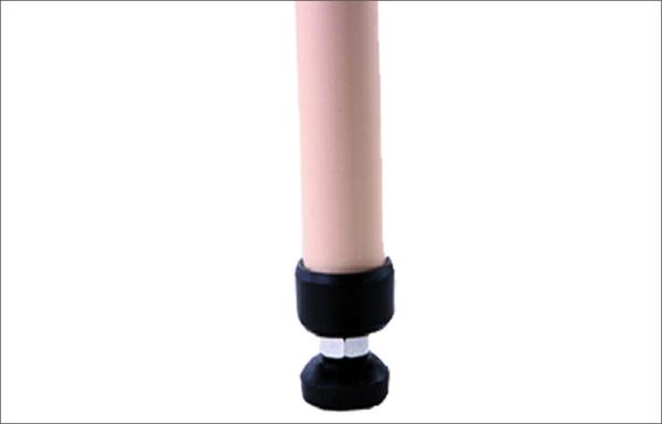 PP Plastic + Steel Pipe Rack Fittings Special Pipe Adjuster OD 28mm