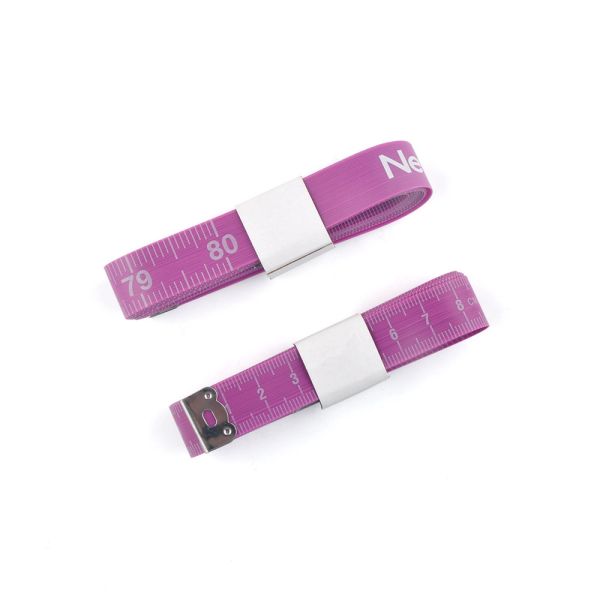 80 Inches 200cm Weight Loss Tape Measure Purple For Healthcare Measurement