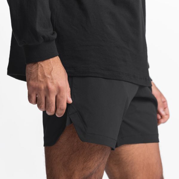 Sports Running Shorts Mens Fitness Workout Short With Inner Compression