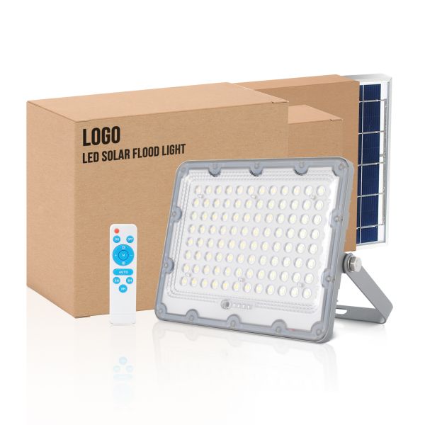 Best selling IP65 50W 100W 200W 300W 400W Outdoor Garden Waterproof Solar LED flood light with Remote Controller