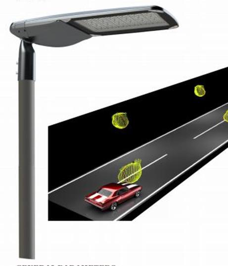 30w 50w 60w 80w 100w 120w 150w 180w 200w 220w  Bright Smart solar street light  Led Street Light Streamline Shape