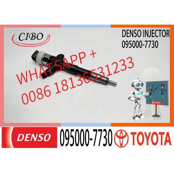 Fast Delivery Common Rail Fuel Injector 095000-7730 Diesel Fuel Injection Nozzle 23670-39295 23670-30320 For Toyota