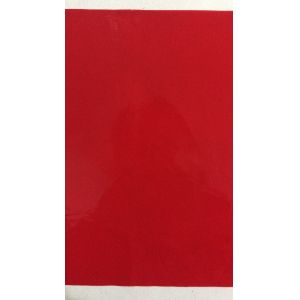 70 Micron DS Red 0.07mm High Density Polyethylene Film