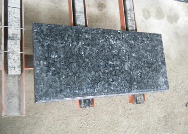 Indoor Natural Stone Tile Blue Pearl Granite Flooring Building Project Application