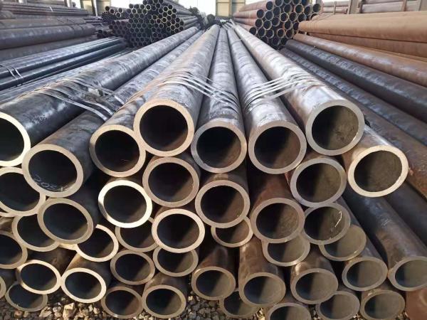 Tubos de aço de 60-120 mm, de soldadura redonda, com certificado BV, embalados em pacotes