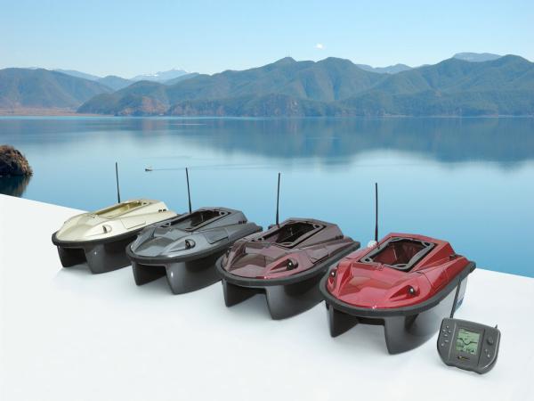 Camouflage Color Eagle Finder Wireless Remote Control Bait Boats, High Speed Fishing Boat RYH-001A