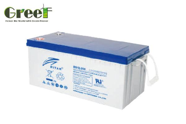 100-3000AH Customizable System Gel Battery For Home / Factories / Commercial