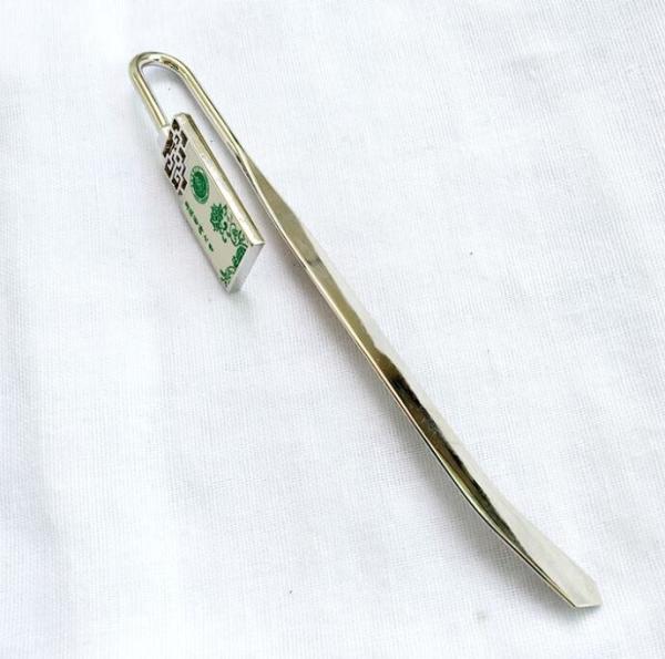 Popular Metal Printing Customized Book Marks/Custom Metal Book Mark