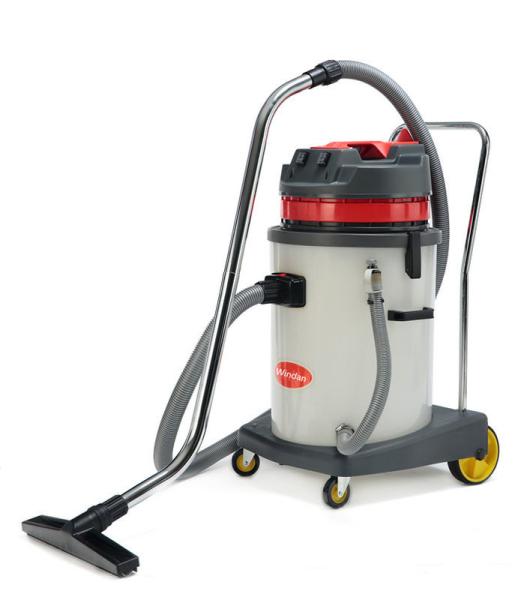 Rust-Proof Wet And Dry Vacuum Cleaner With 60L Stainless Tank 3000W Power