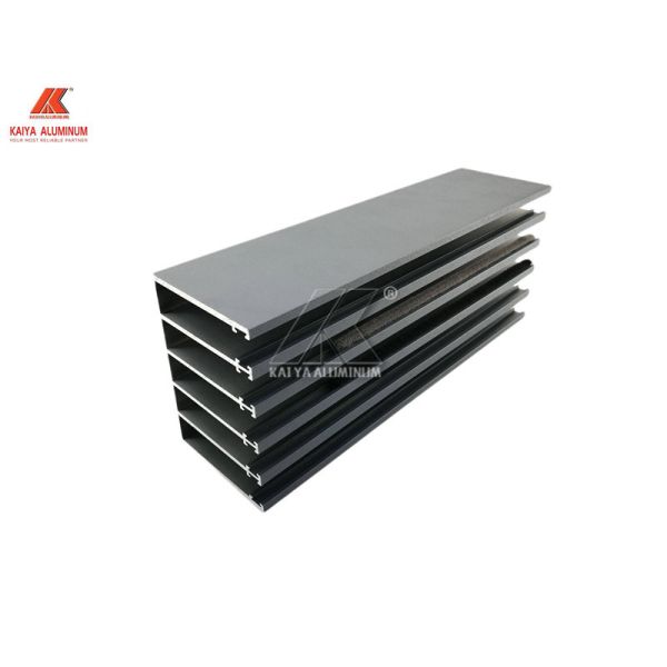 Thick Sliding Track Extrusion Aluminum Profiles For Doors Windows