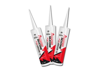 Strong Bonding Multi Coloured Silicone Sealant Cartridge Tube Type 280ml