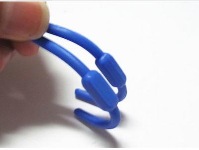 Etiqueta de lavanderia RFID UHF de silicone para gestão de roupas Frequência 860 - 960MHZ